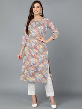 Women Cotton Floral Printed-VCK8600A